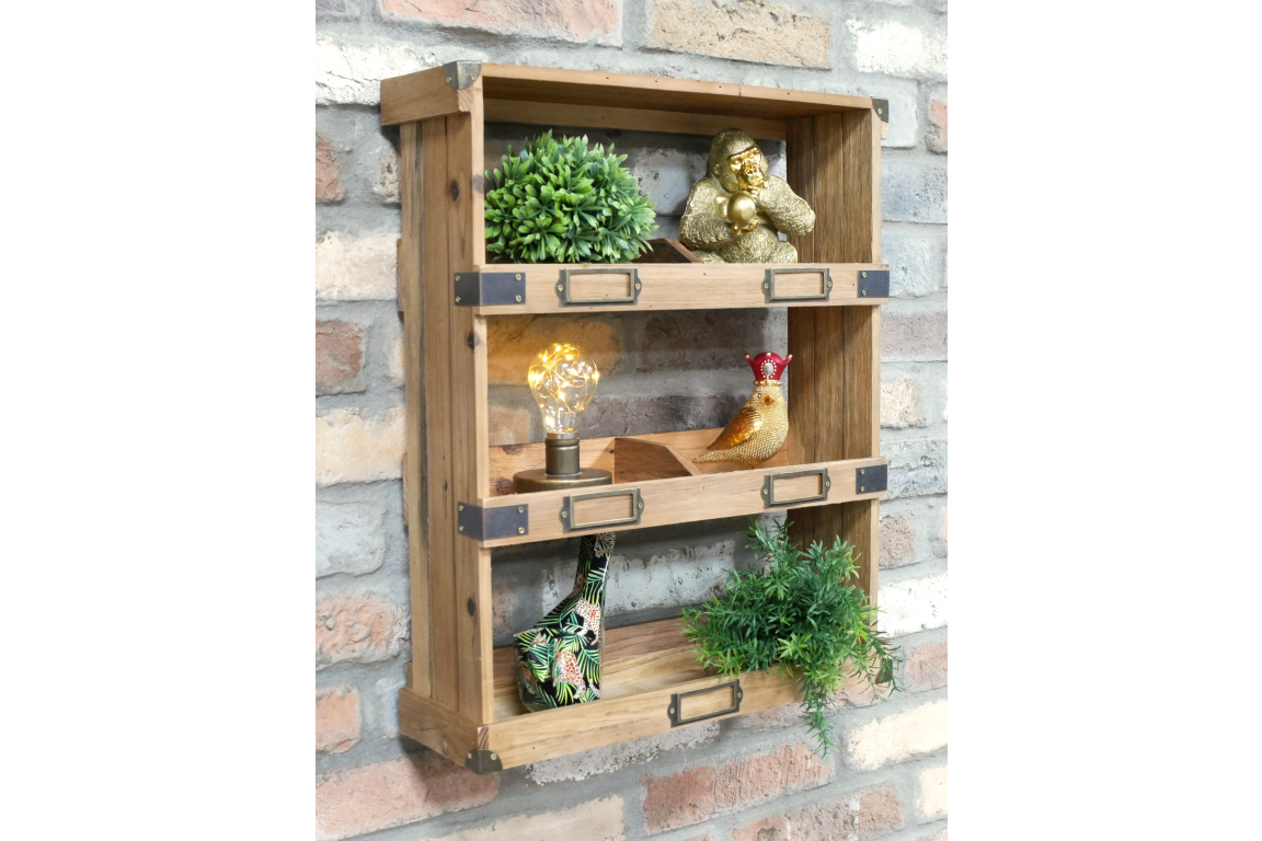 Heritage Fir Wood Wall Unit.