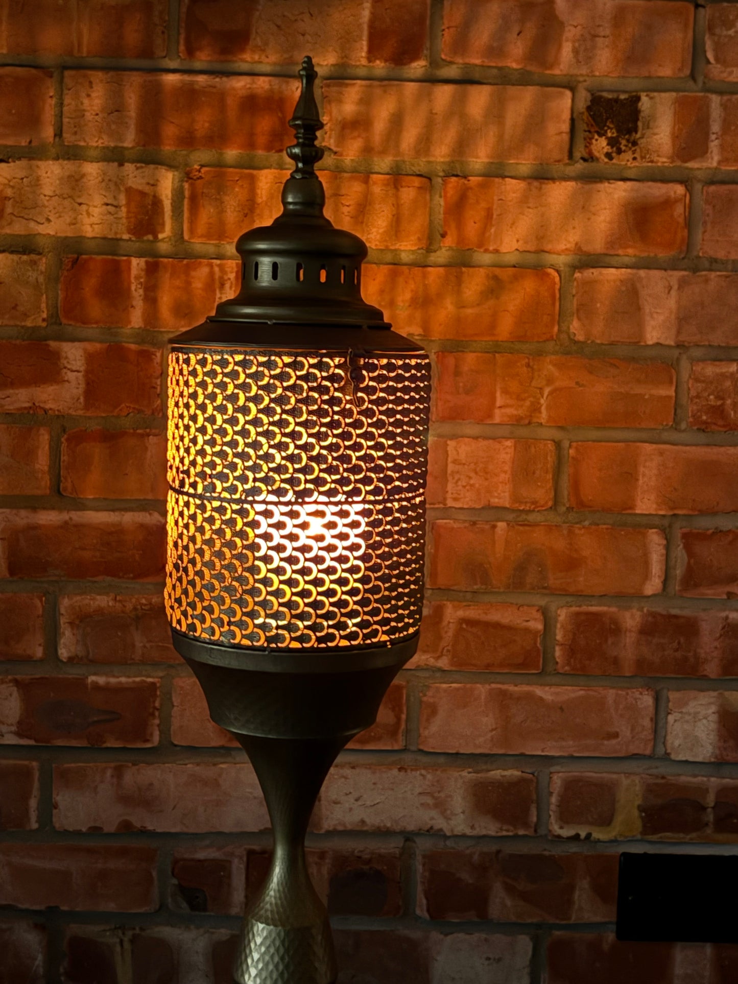 Moroccan Shisha Lounge Style Lantern On A Stand