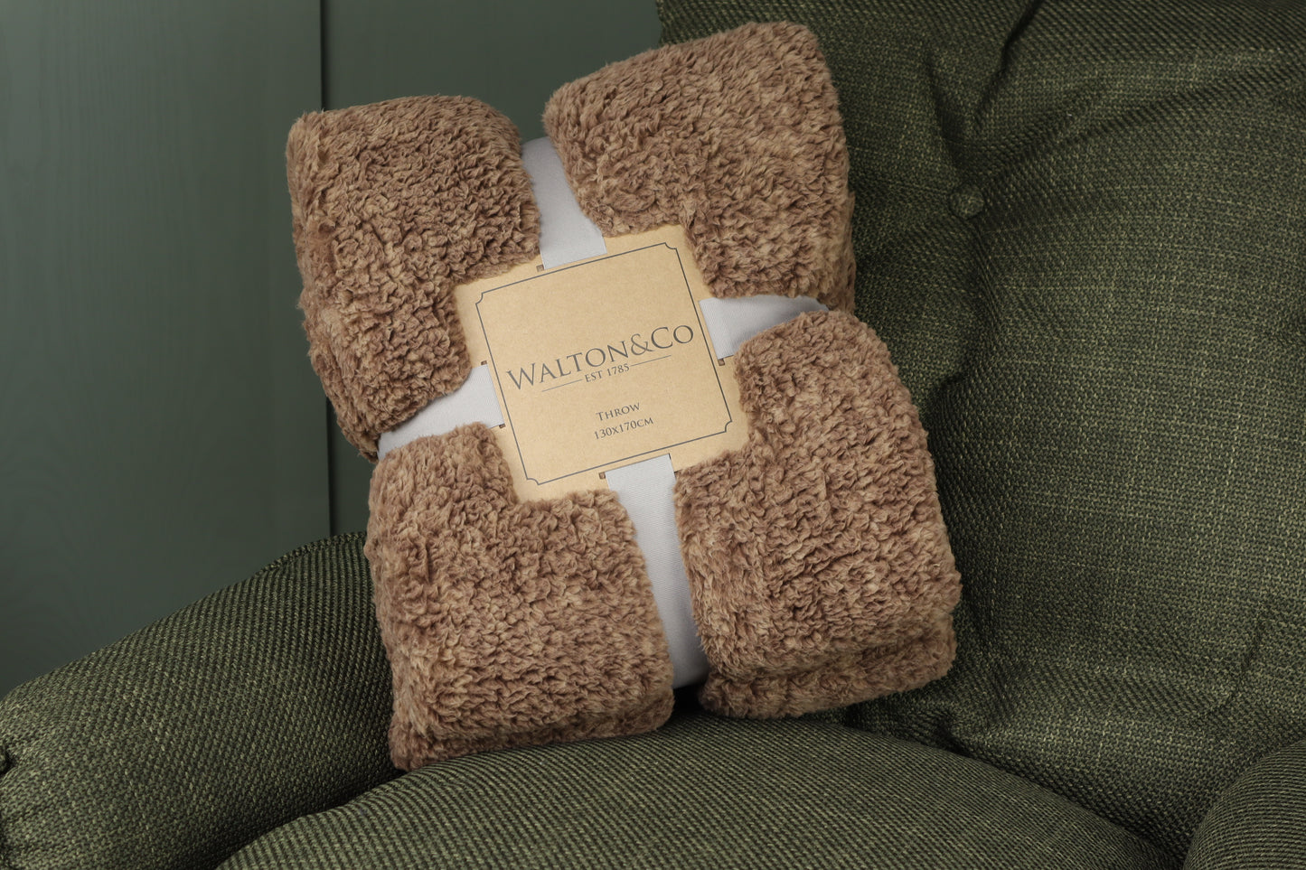 Cosy Cloud Throw - Pecan