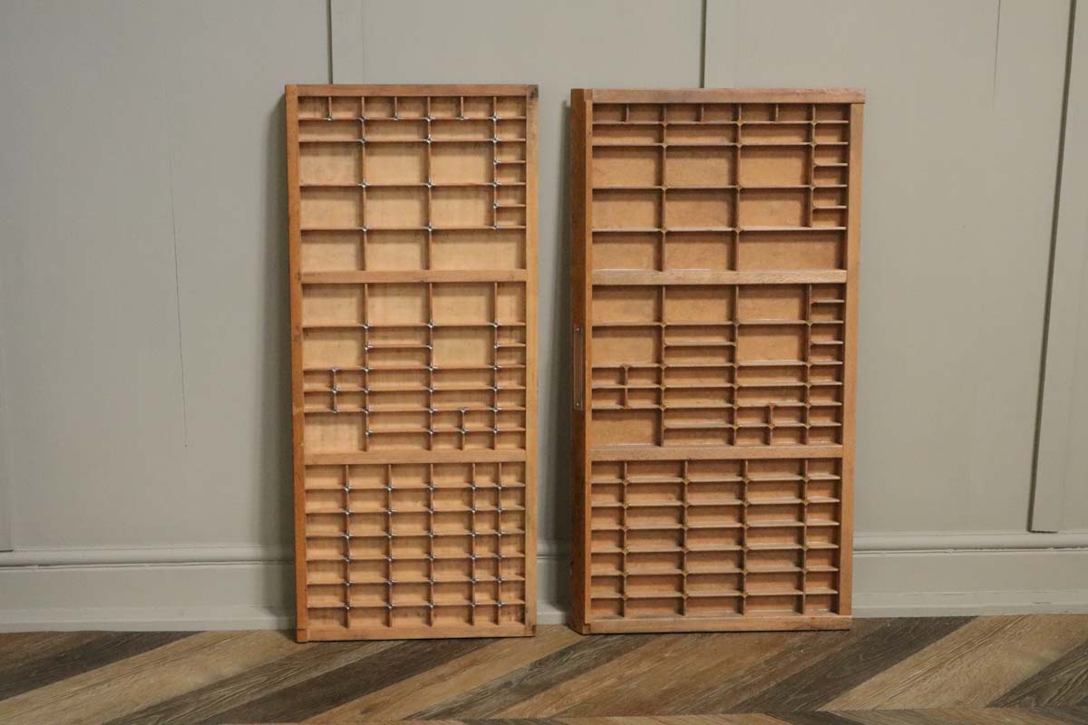 Original Printers Type Trays - larger size
