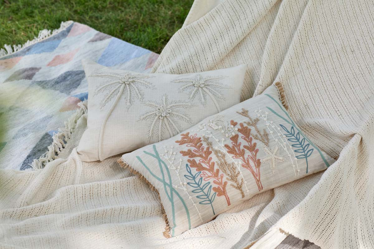 Crochet Weave Throw - Cream