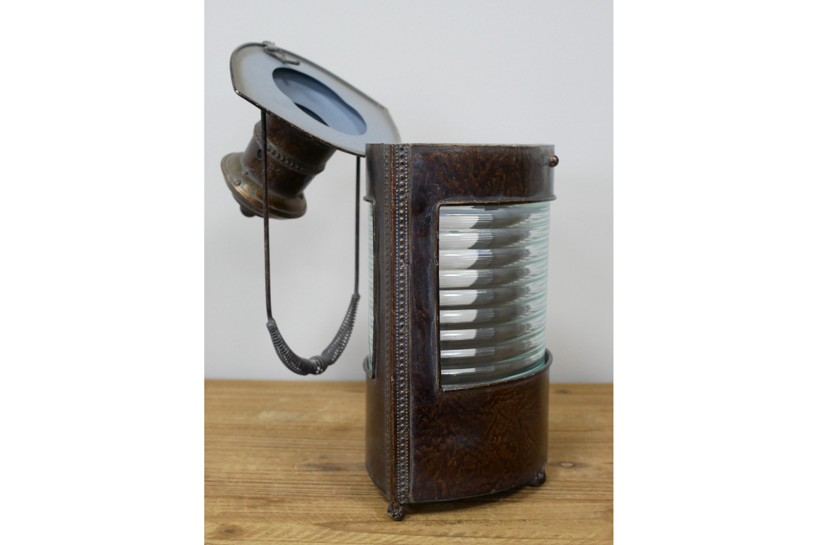 Brown Burnished Lantern