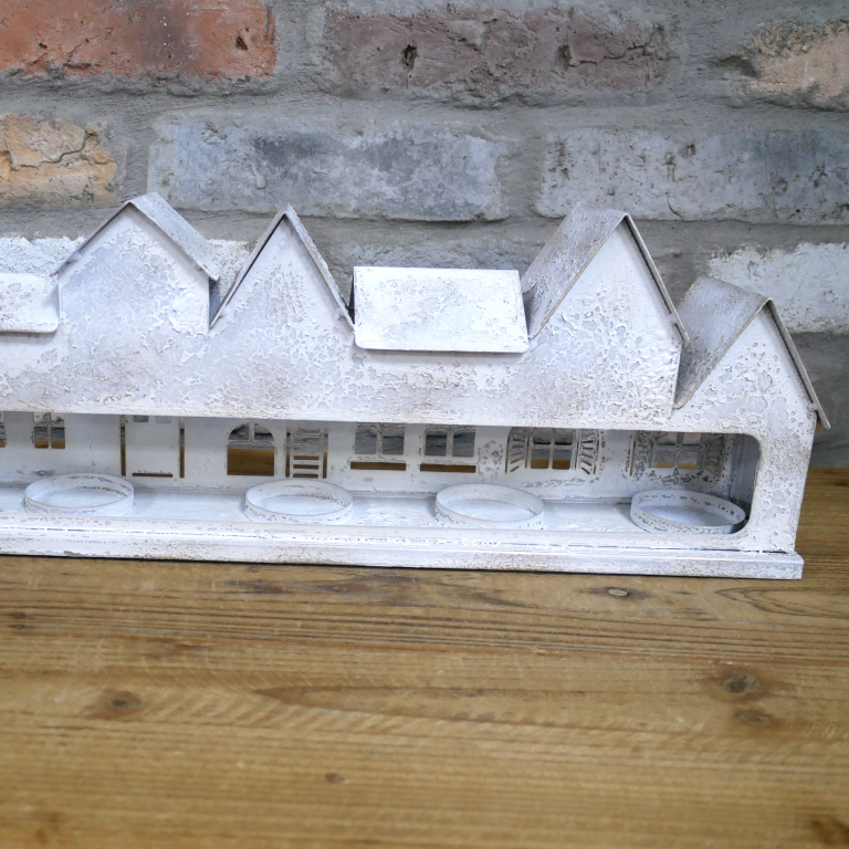 Little Row of House's Candle Holder