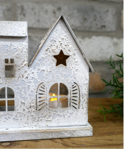 Little Row of House's Candle Holder