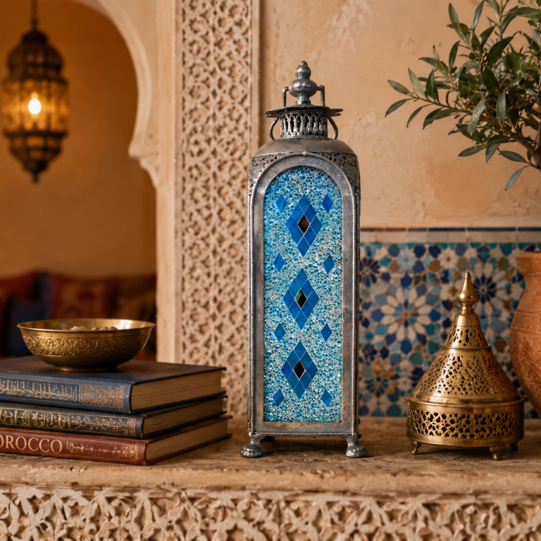 Moroccan Mosaic Lantern