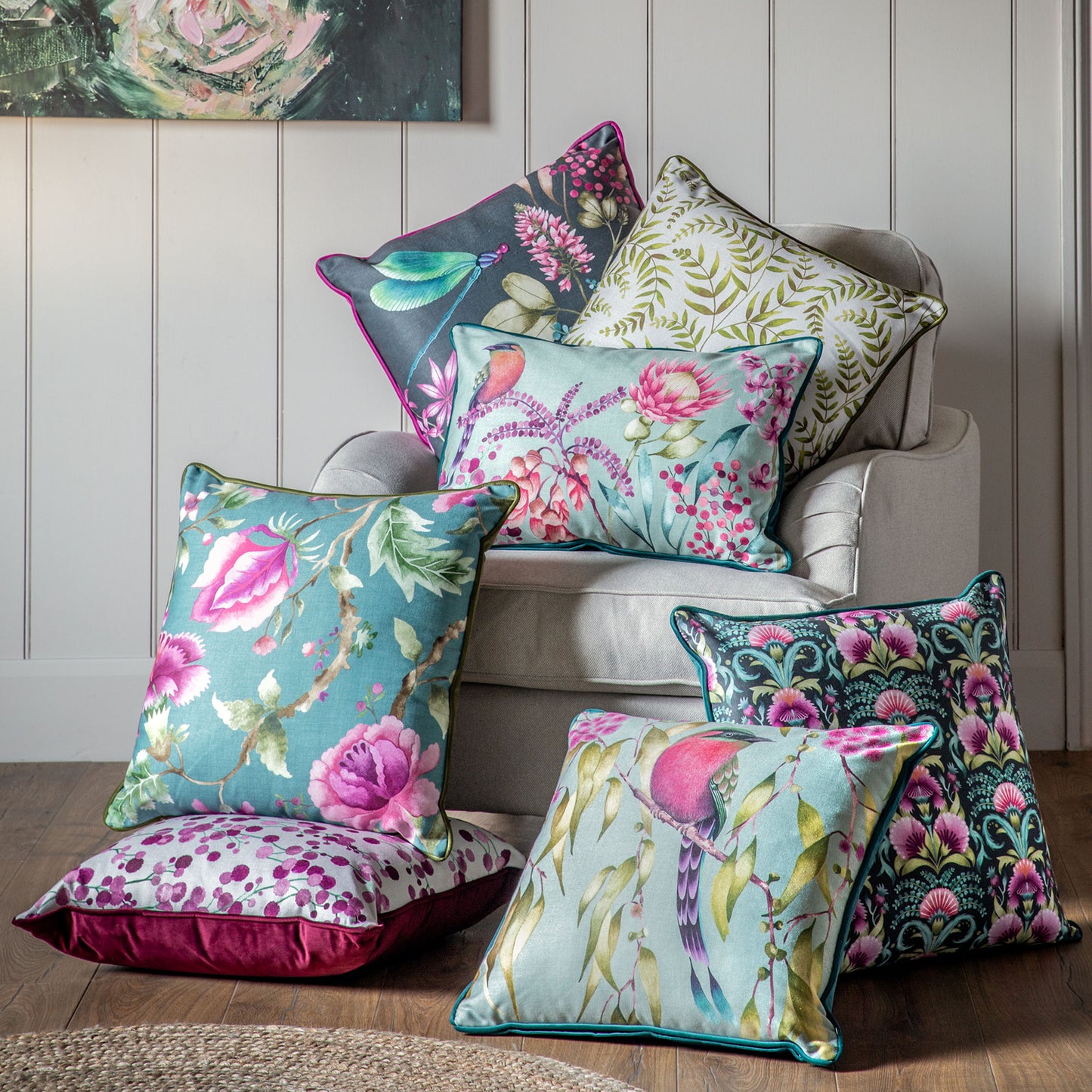 Heritage Bird Cushion