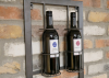 Industrial Wall Wine Rack