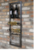 Industrial Wall Wine Rack