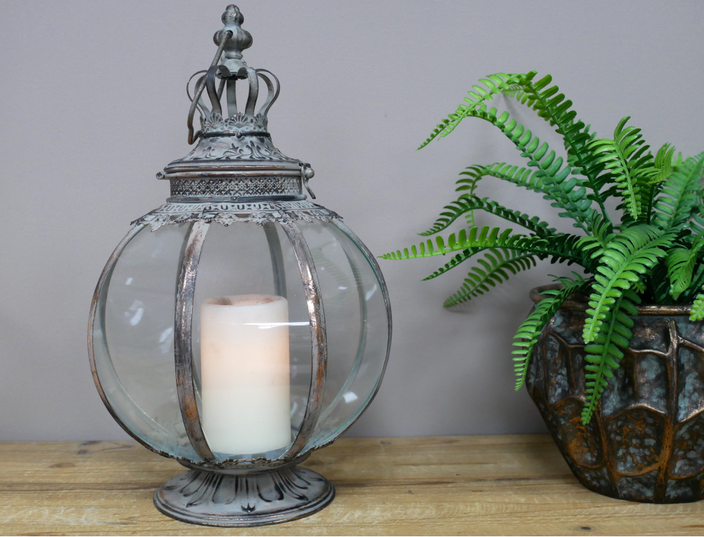 Round Crown Top Lantern