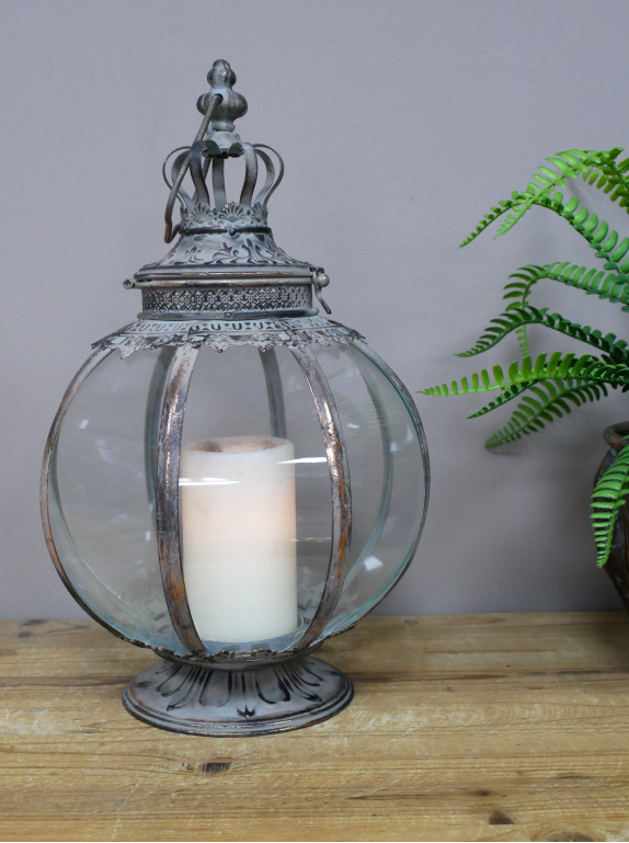 Round Crown Top Lantern