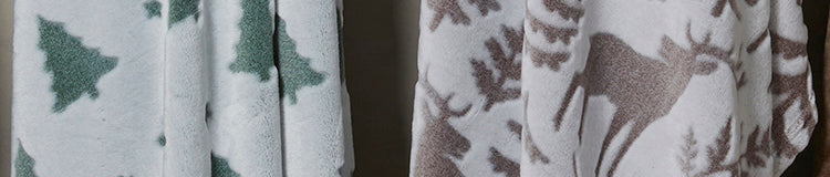 Christmas Fleece - Taupe