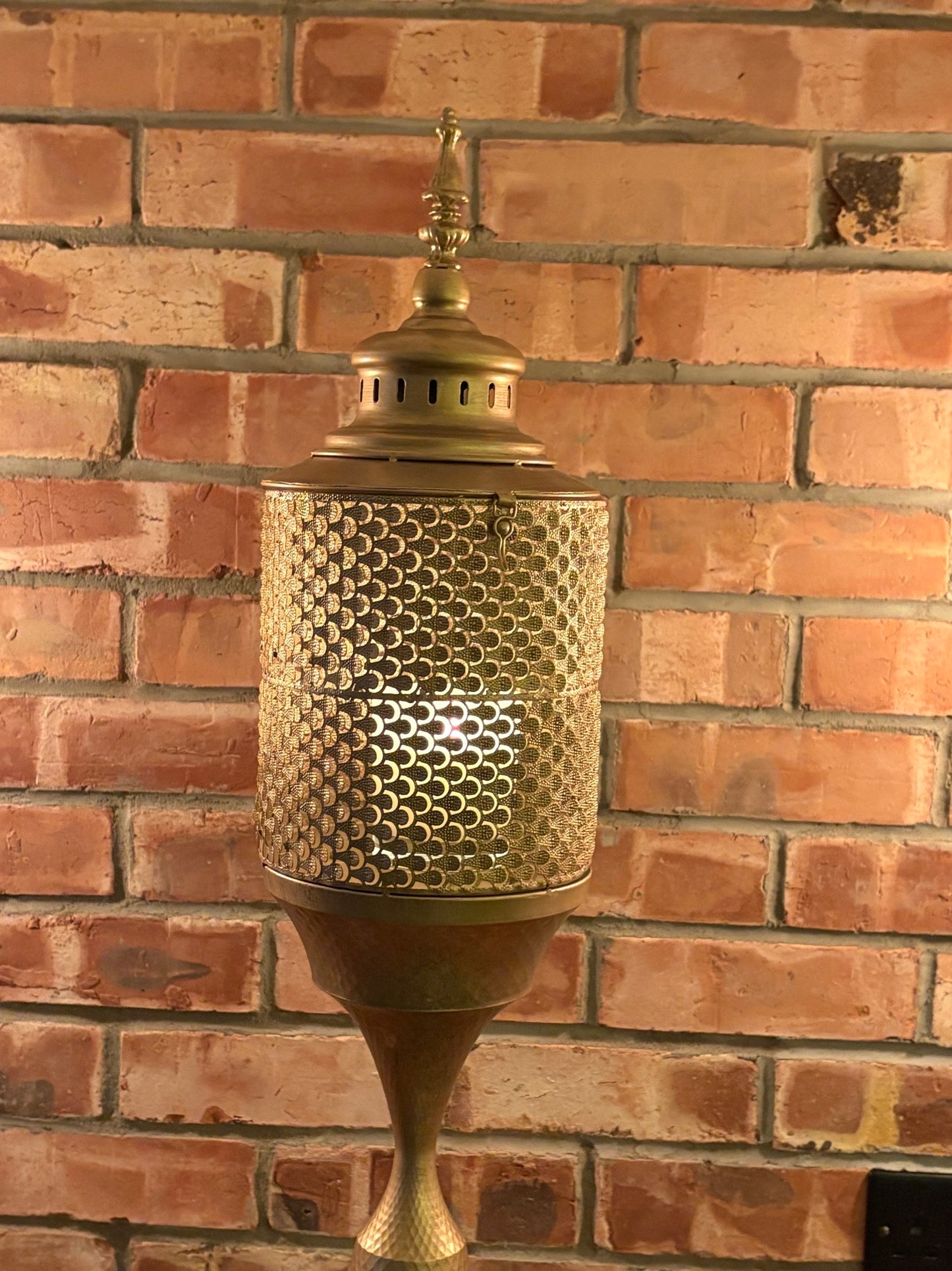 Moroccan Shisha Lounge Style Lantern On A Stand