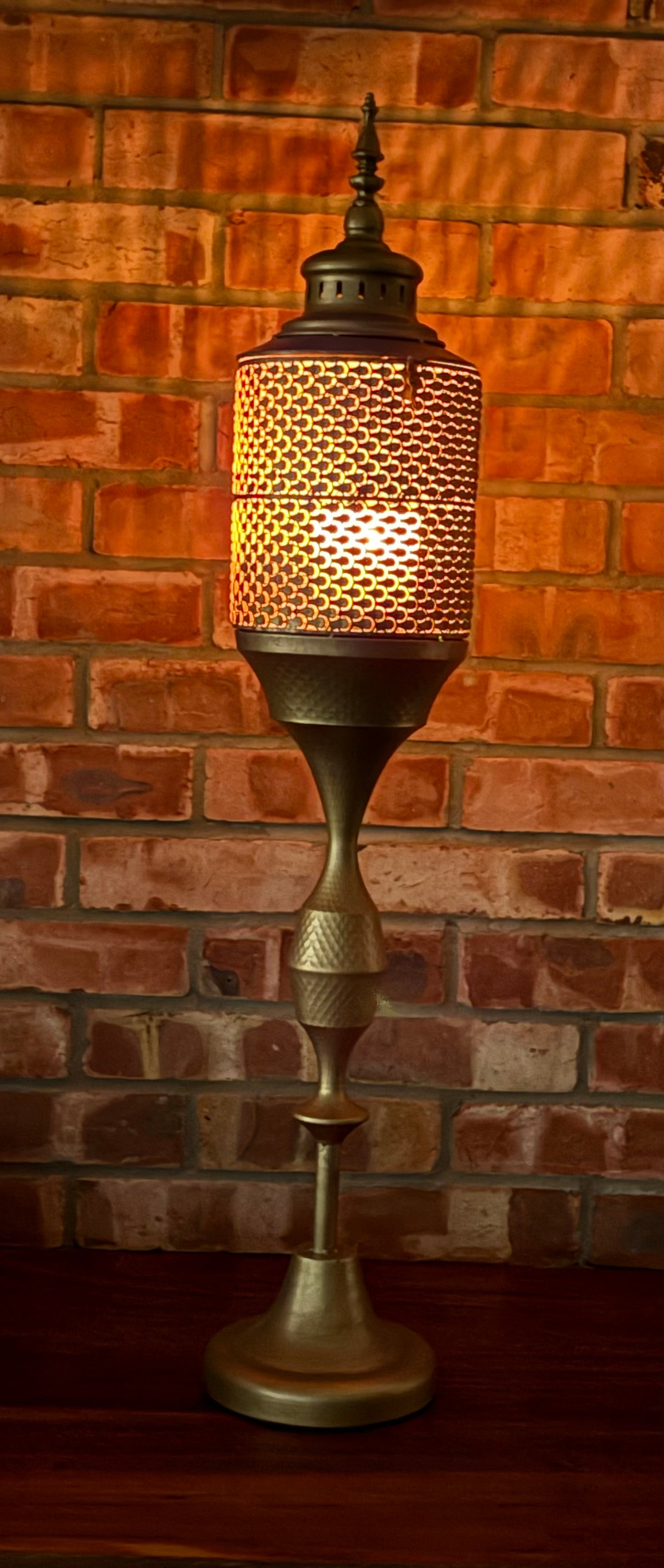 Moroccan Shisha Lounge Style Lantern On A Stand
