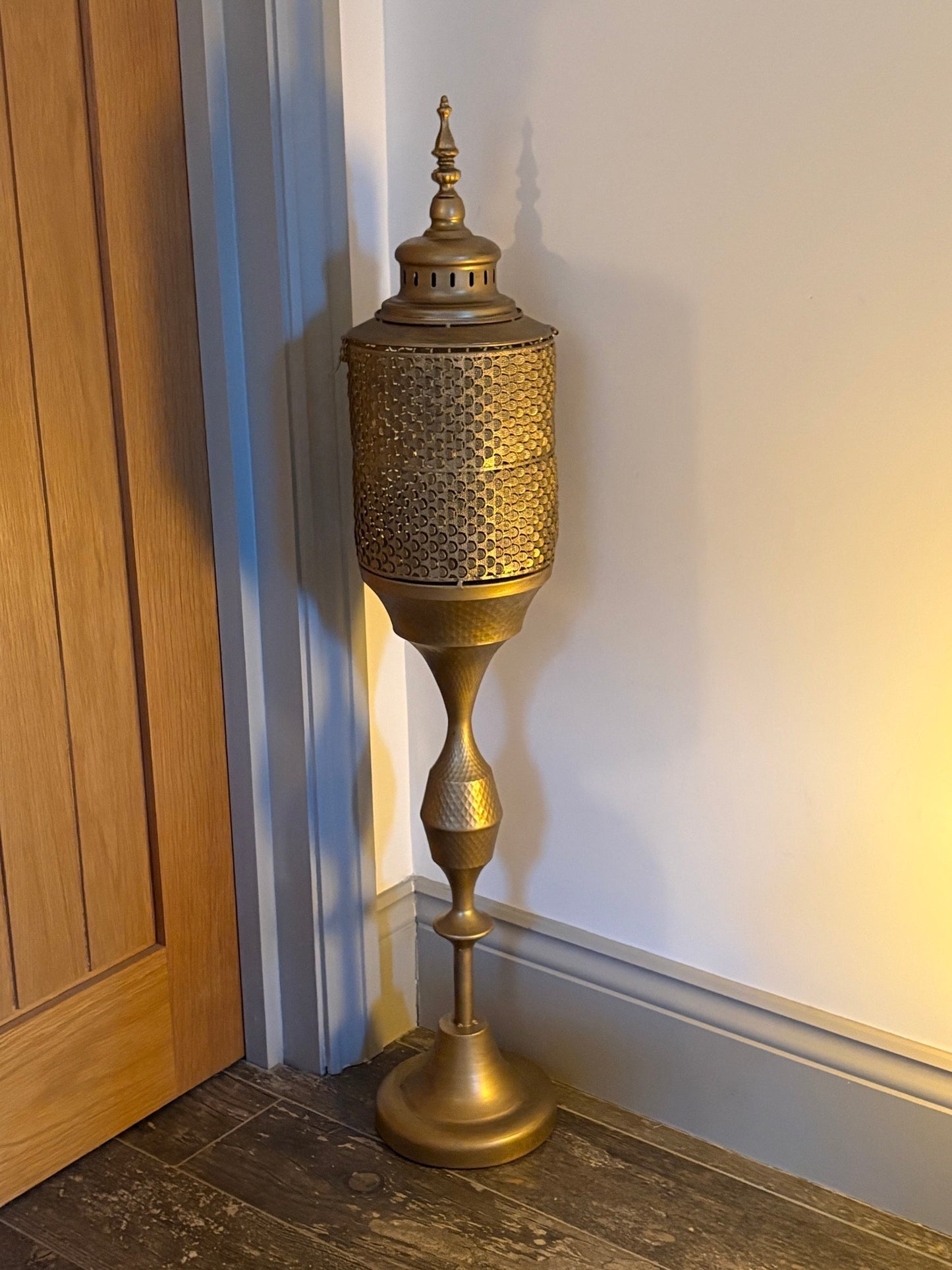 Moroccan Shisha Lounge Style Lantern On A Stand