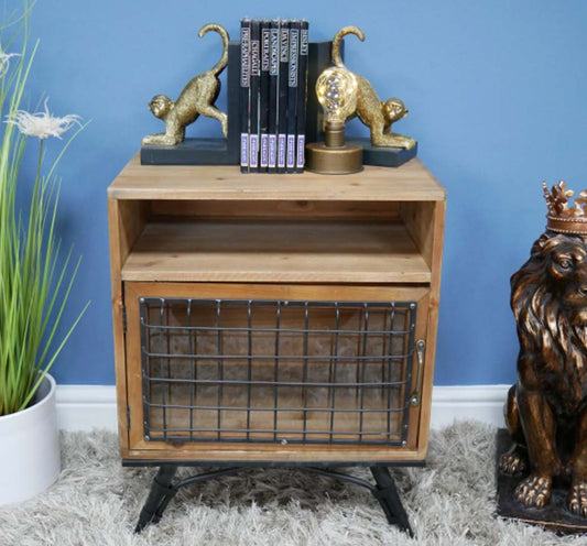 Industrial Bedside Cabinet