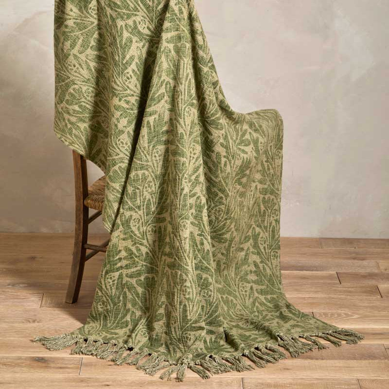 Oak Leaf Throw