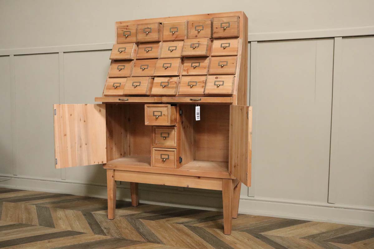 Vintage Multi Drawer Apothecary Cabinet