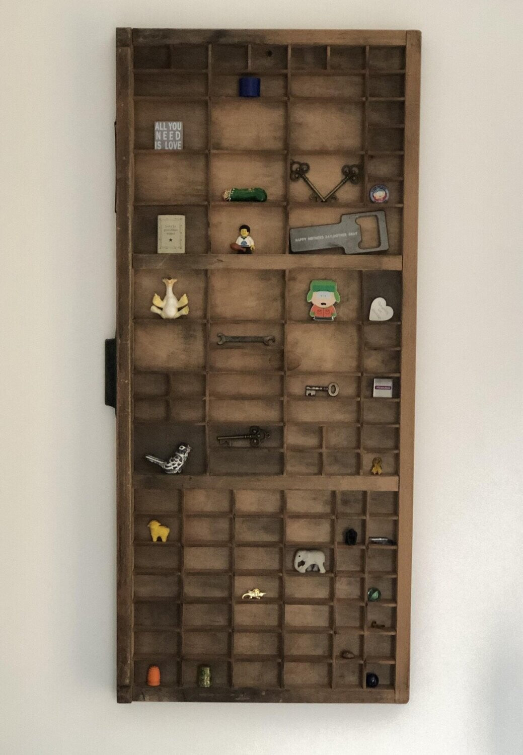 Original Printers Type Trays - 3 different sections