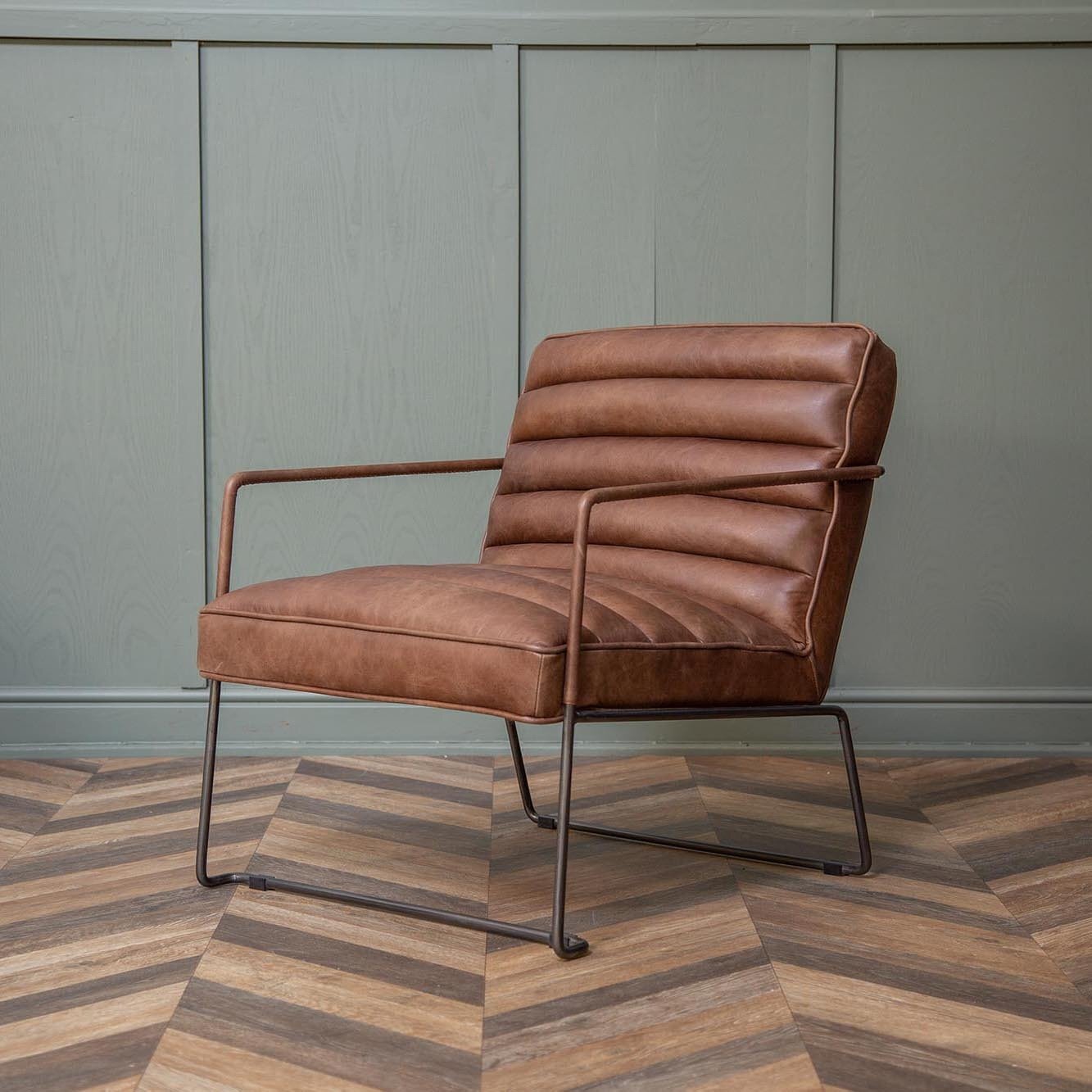 Utrecht Datsun Leather Armchair