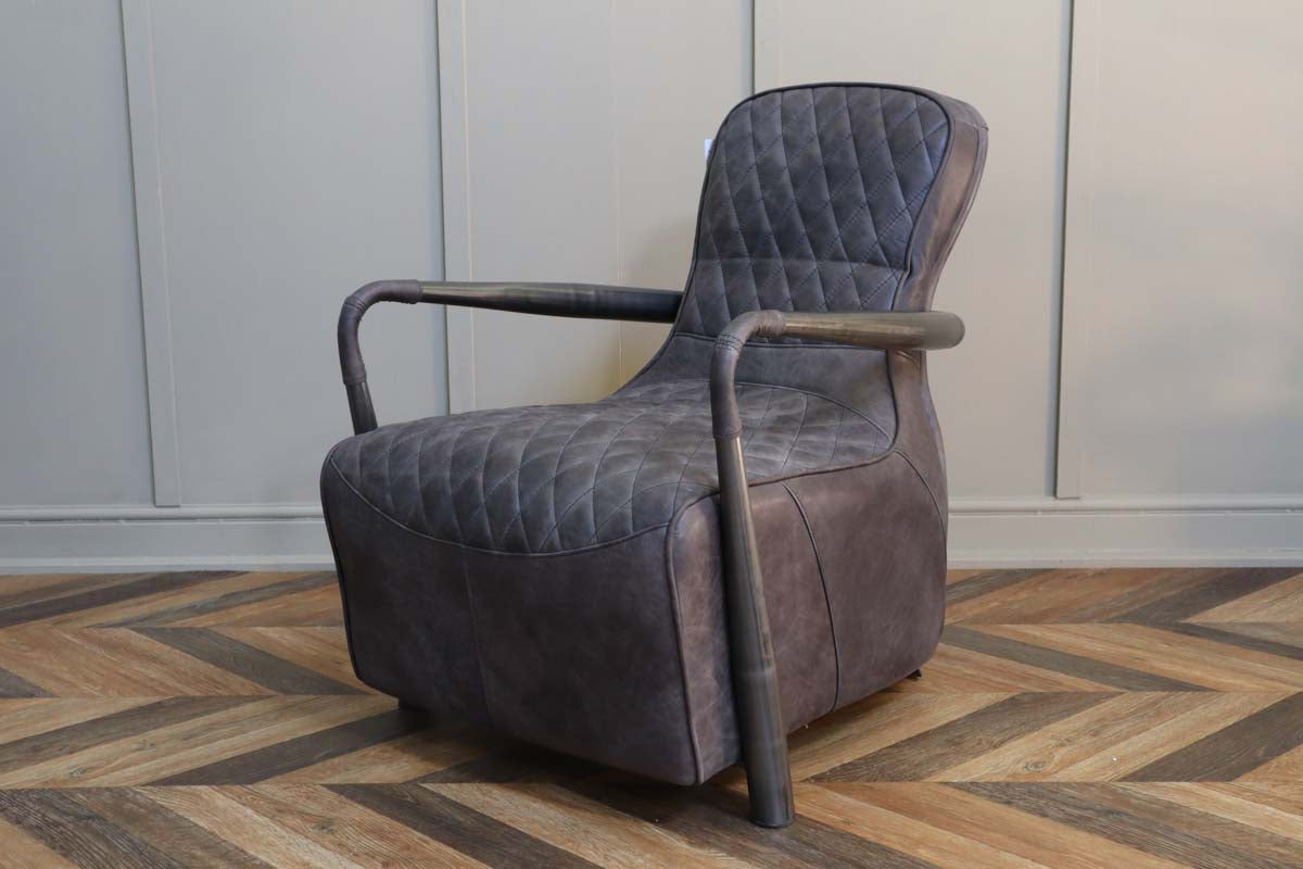 Garda Broadway Leather Aviator Armchair