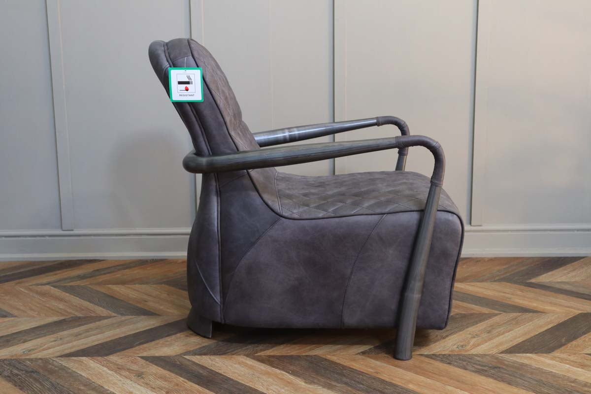 Garda Broadway Leather Aviator Armchair